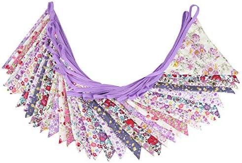 10M/32Ft Triangle Bunting Banner, Baby Shower, Outdoor and Home Decorations - Image 3