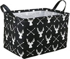 Kid Storage Basket Gift Shelf Basket Toy Storage Bin, Nursery Basket Organizer by KUNRO