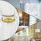 Magnetic Curtain Tiebacks Rope Decorative Holdbacks - Image 6