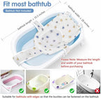 Colorlife Baby Bath Seat Support Net Infant Bathing Seat Support Mat, - Image 3