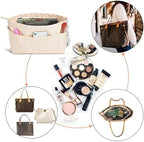 Vercord Premium Nylon Purse Organizer Tote Handbag Insert Organizers Bag in Bag - Image 6