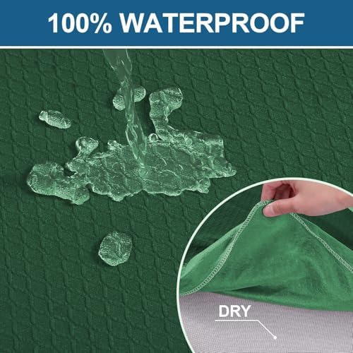 Smiry Waterproof Seat Covers for Dining Room Chairs - Image 3