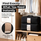 Soft Canvas Storage Bags with Zipper. Thick Breathable - Image 5