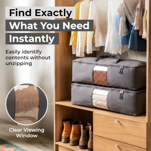 Soft Canvas Storage Bags with Zipper. Thick Breathable - Image 5