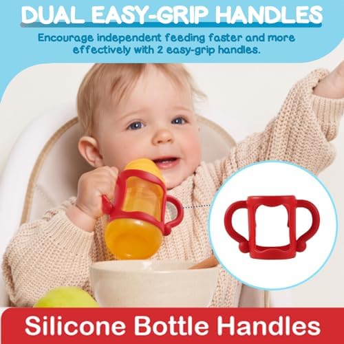 TonGass Baby Bottle Handles for Dr Brown Narrow Baby Bottles - Image 4