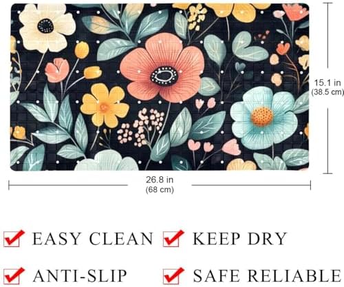 Baby Bath Mat Non Slip 26.8"x15.1" Bathtub Mat - Image 3