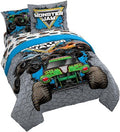 Monster Jam Queen Comforter Set 7 Piece Kids Bedding by JayFranco