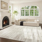 Washable Rugs 9x12 Area Rugs for Living Room, Dining Room Carpet - Image 2