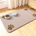 Dog Cat Food Mat, Absorbent Pet Feeding Mat by Unknown