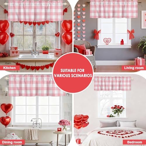 Valentine's Day Kitchen Curtains Valances - Image 6