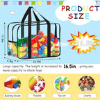 6 Pcs XXL Toy Storage Bags - Image 2