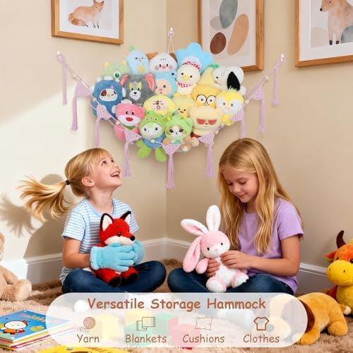 Stuffed Animal Storage Hammock Corner - Image 5
