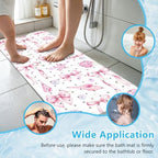 Bath Mat for Tub Non Slip, Cute Bow Bathtub Mats for Girls Non Slip Shower Mat - Image 6