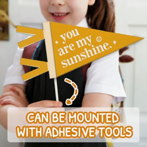 You Are My Sunshine Felt Banner, Nursery Wall Hanging Decor - Image 5
