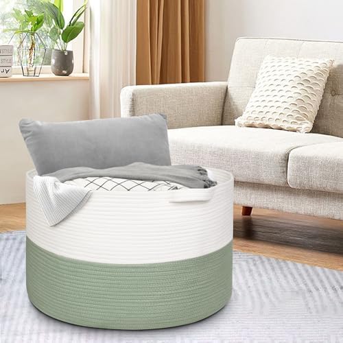MEGASKET 115L Extra Large Blanket Basket, Kids Dog Toy Storage Bin Box - Image 5