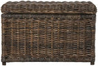 happimess Elijah 31" Wicker Storage Trunk Footlocker Chest - Image 6