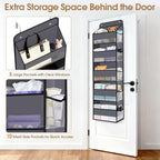 Over The Door Organizer Storage behind Door Hanging Organizer - Image 4