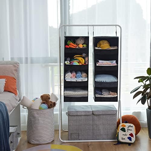 GRANNY SAYS 4-Shelf Hanging Closet Organizer, Foldable Storage - Image 4