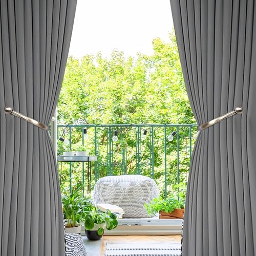 Mini Ball Curtain Holdbacks 4 Pack, Solid Zinc Alloy Wall Mounted Curtain - Image 3