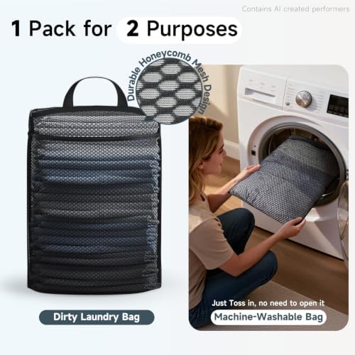 OlarHike 9 Set Packing Cubes for Travel, Gifts for Women Mom, Anti-Tearing - Image 6