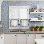Fall Thanksgiving Kitchen Curtains and Valances Set, Farmhouse Plaid - Image 5