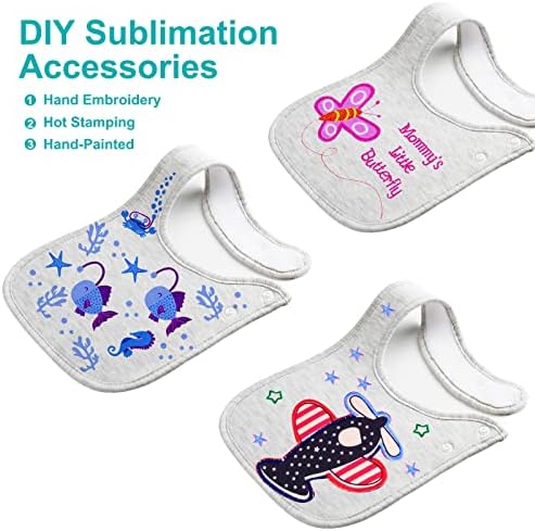 Baby Bibs Soft and Absorbent Cotton Bandana Bibs Set - Image 4