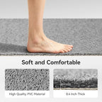 Asvin Soft Textured Bath, Tub Mat, 24x16 Inch Rectangular, Phthalate Free - Image 5