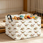 Rectangle Storage Basket with Handles, Collapsible Storage Bin, Books Box - Image 2