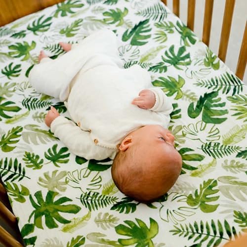 Little Unicorn Premium Crib Sheet | Breathable & Super-Soft Muslin Fabric - Image 4