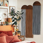 3Pcs Macrame Wall Hanging Handmade Boho Decor Yarn Craftsmanship 10"W*40"L - Image 4