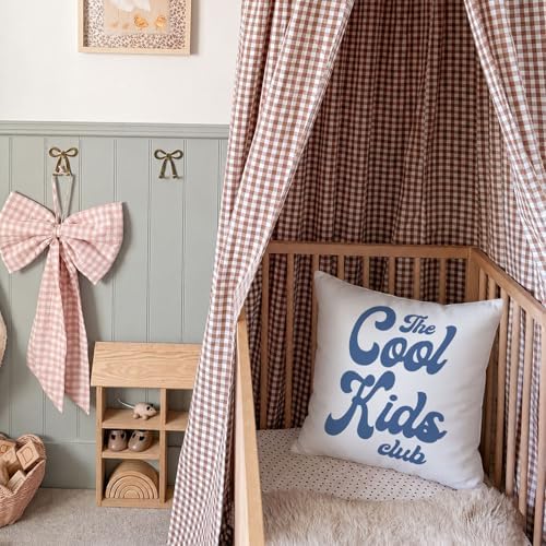 Blue Cool Kids Club Pillow Cover 18x18, Kids Room Playroom Decor - Image 3