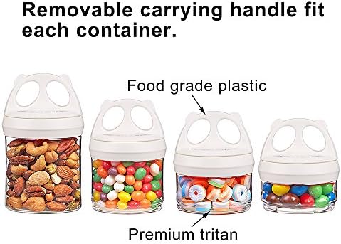 SELEWARE White Stackable Snack Containers - Image 4