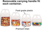 SELEWARE White Stackable Snack Containers - Image 4