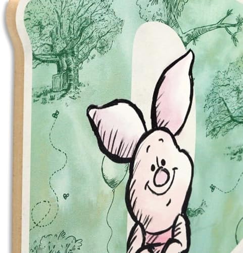 Disney Winnie the Pooh Letter P Wood Wall Decor - Image 4