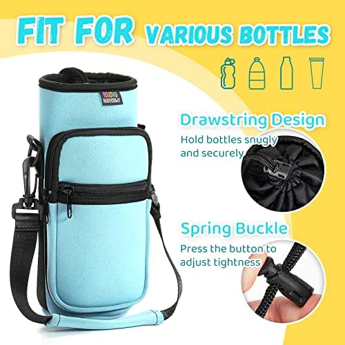 Nuovoware Water Bottle Carrier Bag, Dusty Blue - Image 4