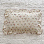 BuLuTu Cotton Muslin Ruffles Toddler Pillow Case - Image 4