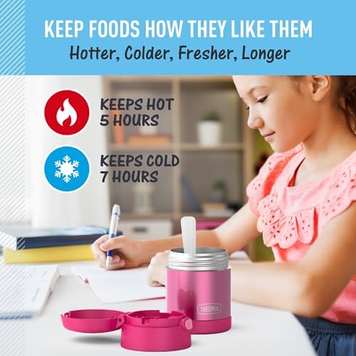 THERMOS FUNTAINER Insulated Food Jar, 10 Ounce, Kid Friendly Food Jar - Image 5