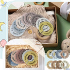 8 Pcs Infant Closet Dividers Nursery, Earth Stone Color - Image 6