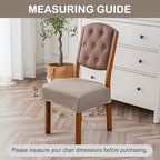 Genina Waterproof Chair Covers for Dining Room - Image 4