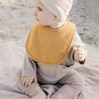 Konssy 8-Pack Muslin Baby Bibs, Adjustable Fit - Image 6