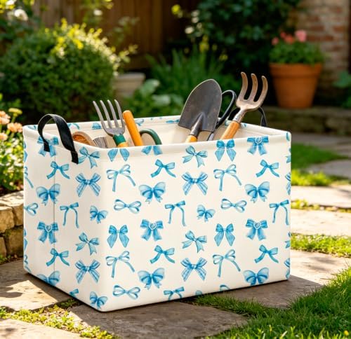 CLOCOR Rectangular Storage Basket Empty, Gift Basket, Waterproof Storage Bin - Image 3