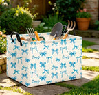 CLOCOR Rectangular Storage Basket Empty, Gift Basket, Waterproof Storage Bin - Image 3