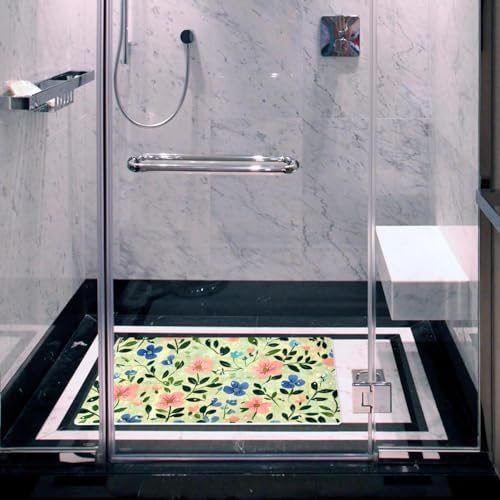 Bath Tub Shower Mat, Washable Bathtub Floor Mats, Suction Cups and Drain Holes - Image 6