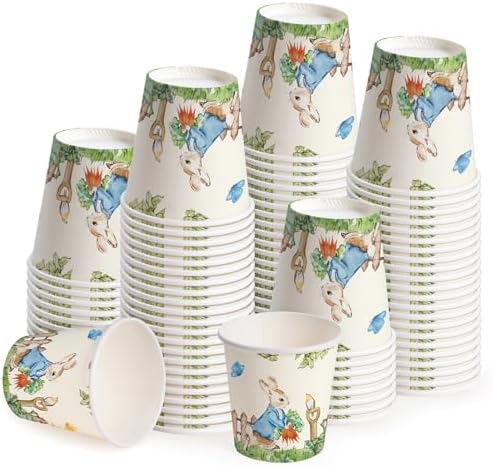 WRAPAHOLIC 3oz Easter Bathroom Cups by WRAPAHOLIC