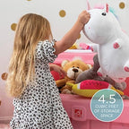 Step2 2-in-1 Toy Box & Art Lid, Kids Toy Storage Bin & Organizer, Easel & Chest - Image 3