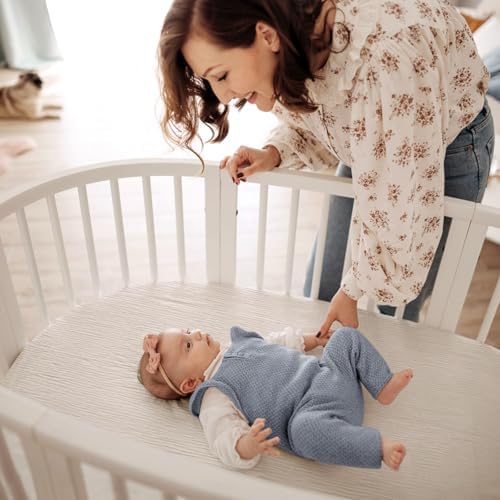 lulumoon Muslin Bassinet Sheets - Image 3