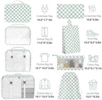 8 Set Packing Cubes for Suitcases, Suitcase Organizer - Image 2