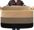Goodpick Large Woven Blanket Basket by Goodpick