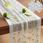 4 Pcs Margarita Table Runners 29x70 by Windkream