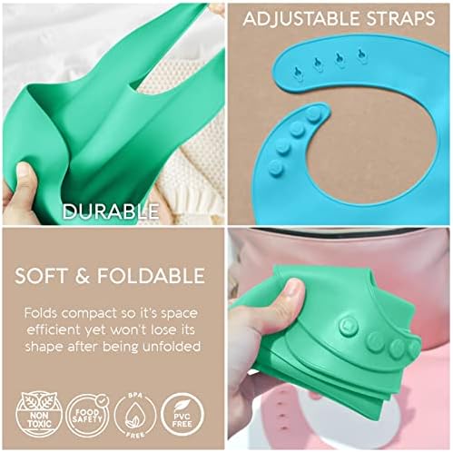 Sperric Silicone Baby Bibs - Image 4